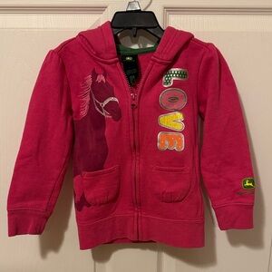 John Deere Kids zip up Jacket